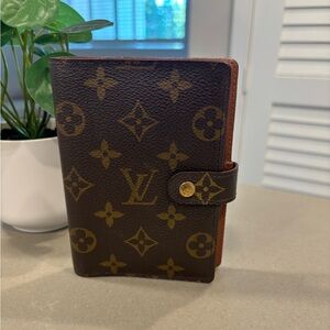 LV Tan Leather Organizer